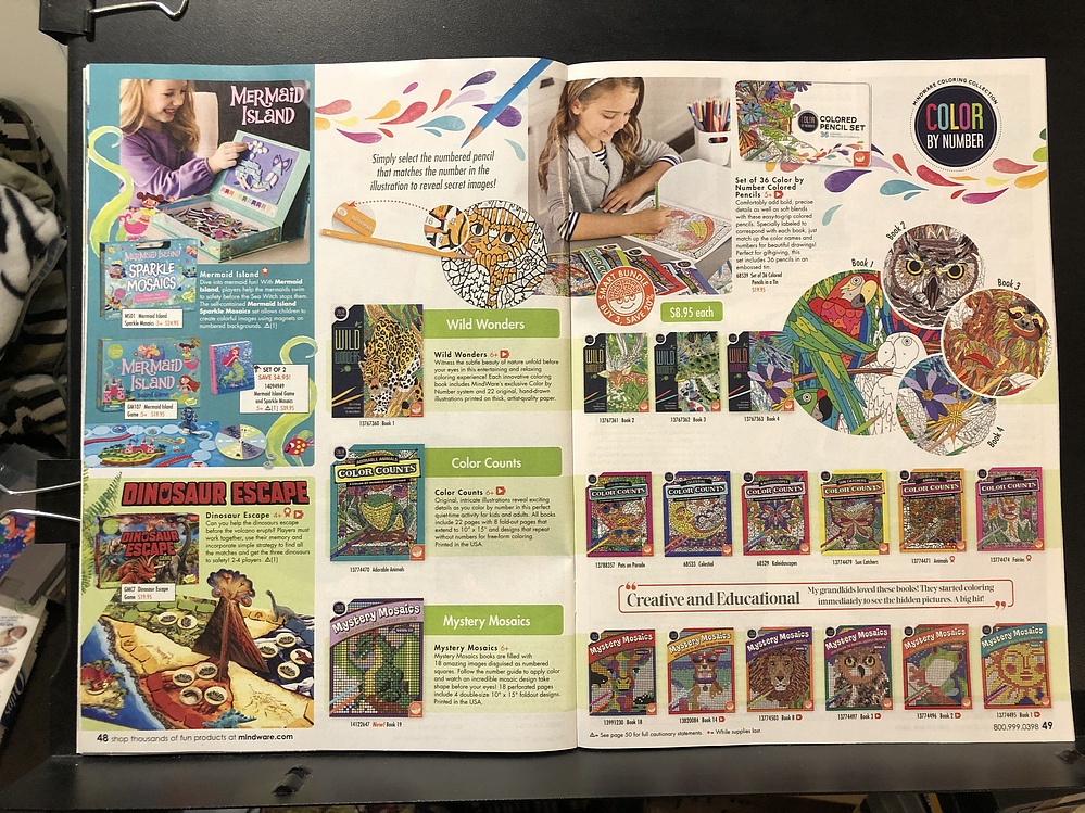 Mindware, 2023 Holiday Catalog Parry Game Preserve