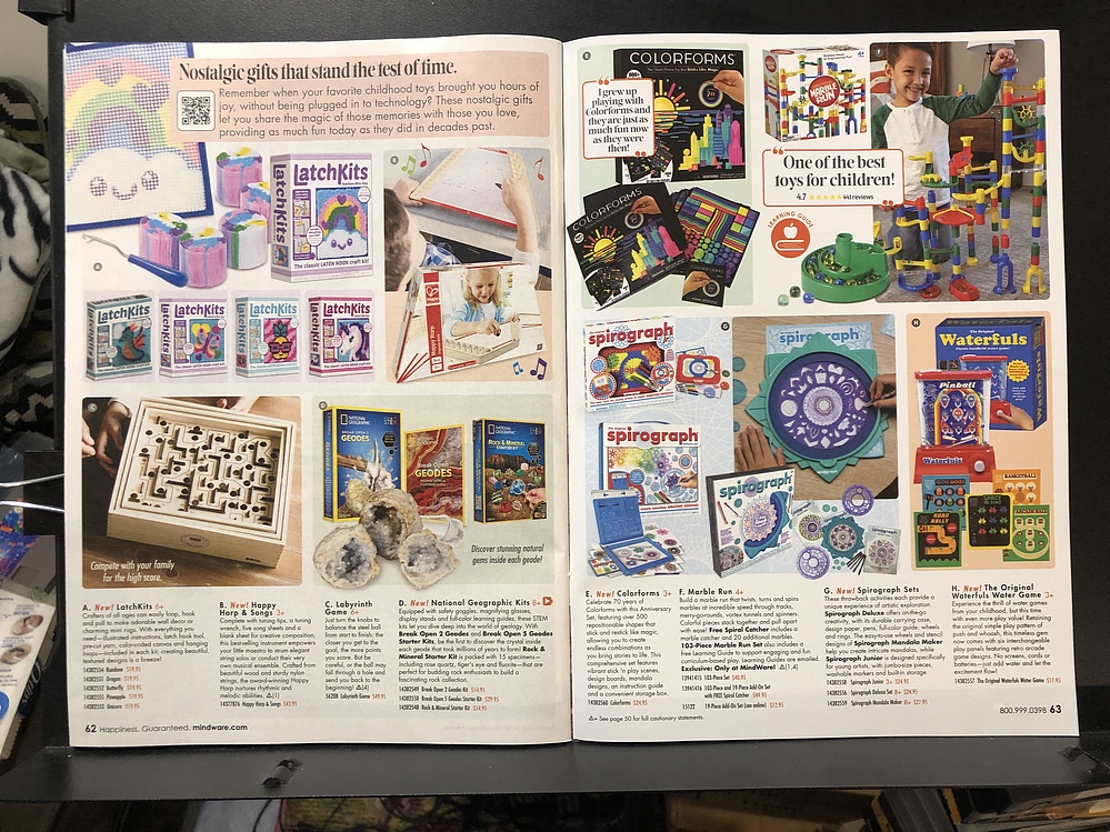 Mindware, 2023 Holiday Catalog Parry Game Preserve