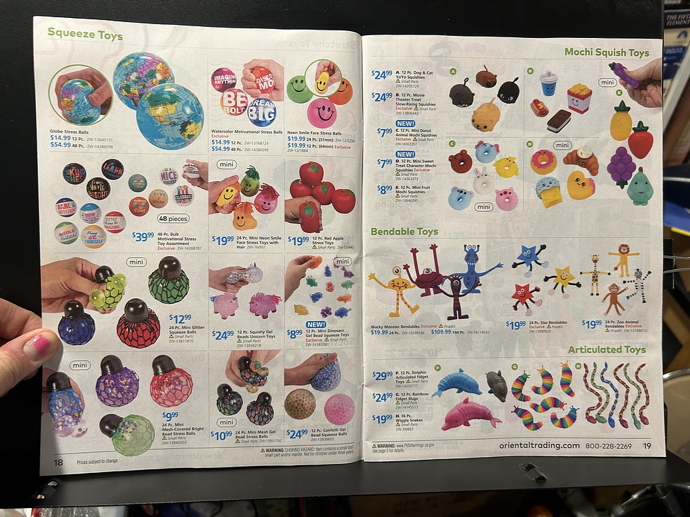 Oriental Trading, 2024 Halloween Catalog Parry Game Preserve