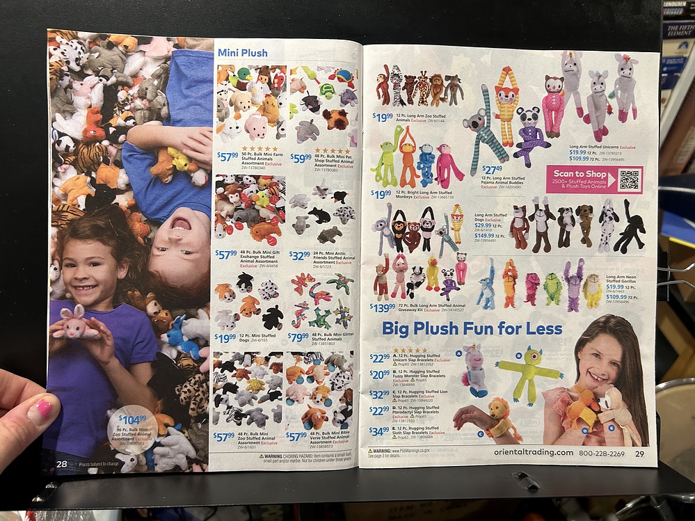 Oriental Trading, 2024 Halloween Catalog Parry Game Preserve