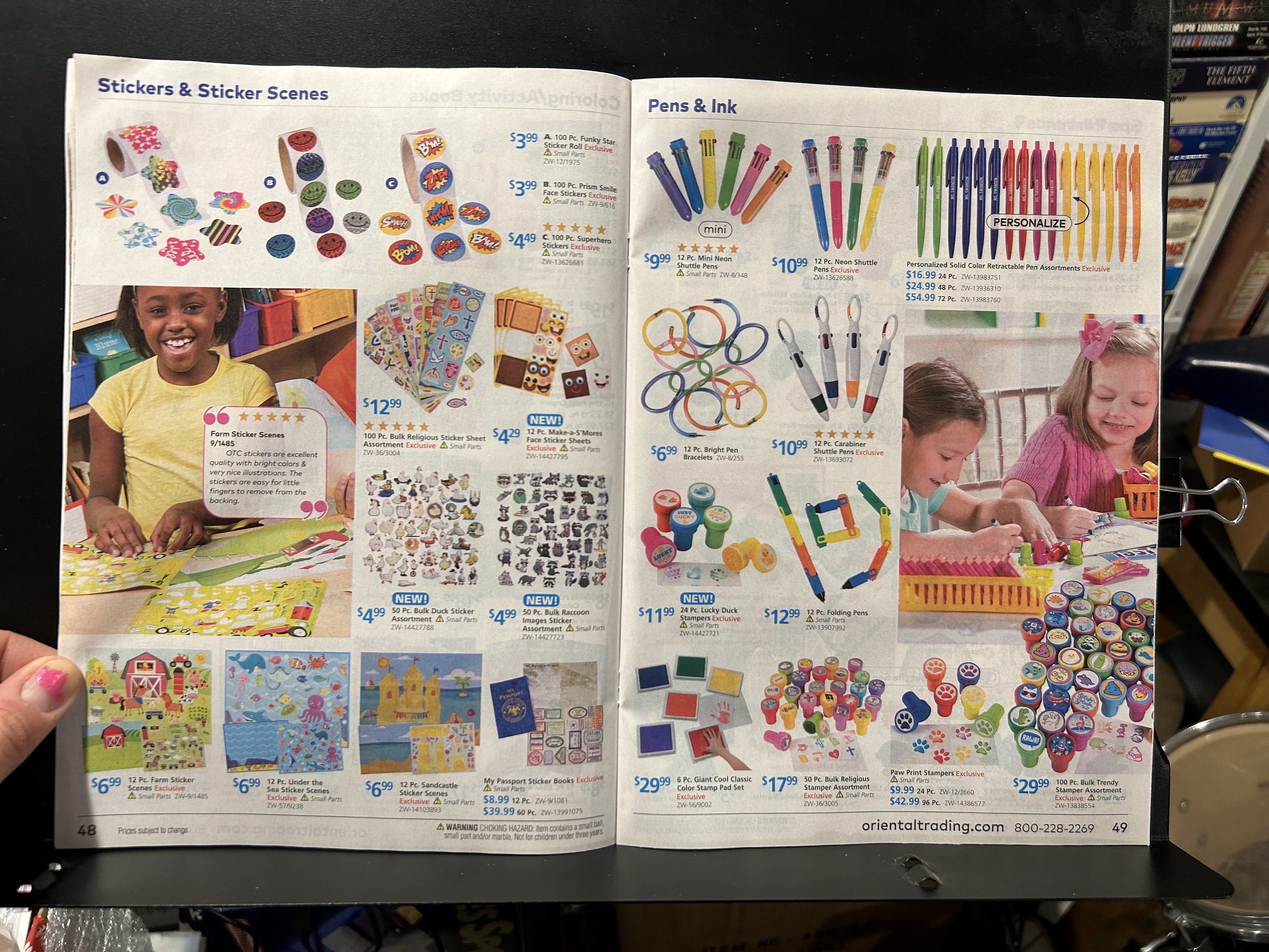 Oriental Trading, 2024 Halloween Catalog Parry Game Preserve