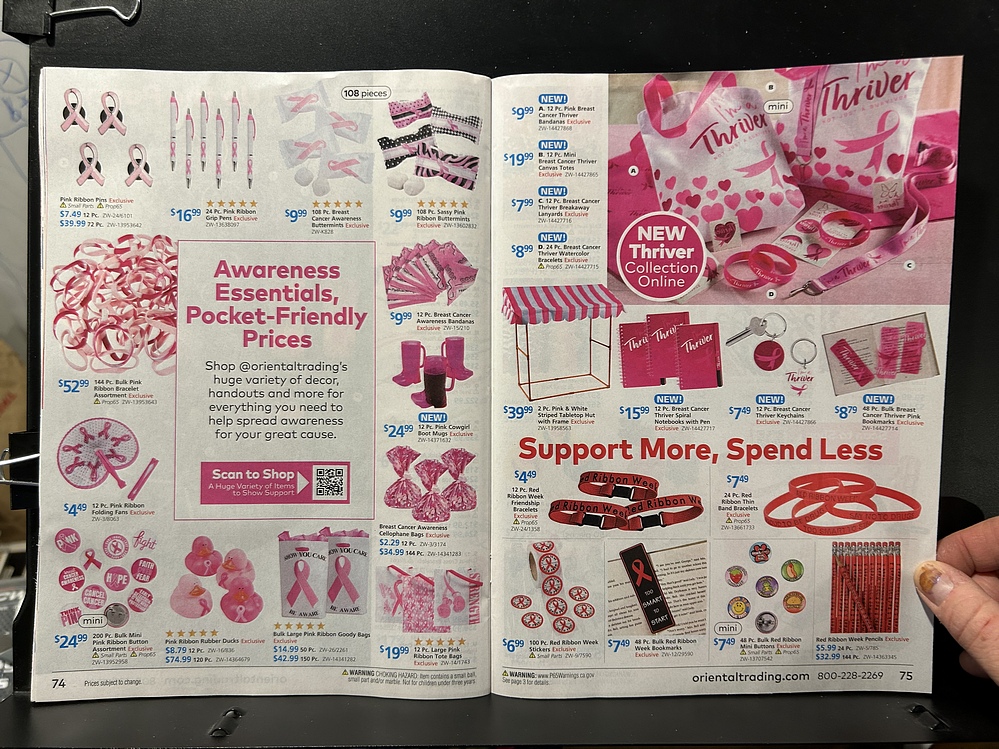 Oriental Trading, 2024 Halloween Catalog Parry Game Preserve