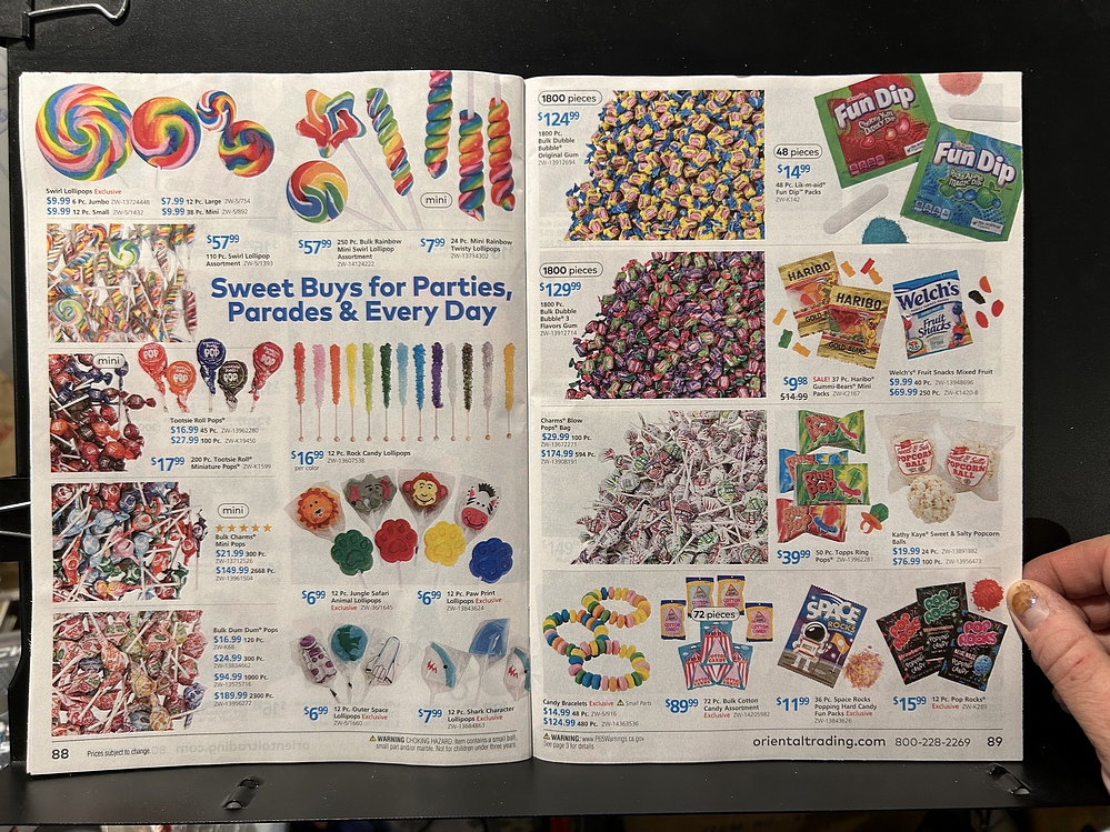 Oriental Trading, 2024 Halloween Catalog Parry Game Preserve