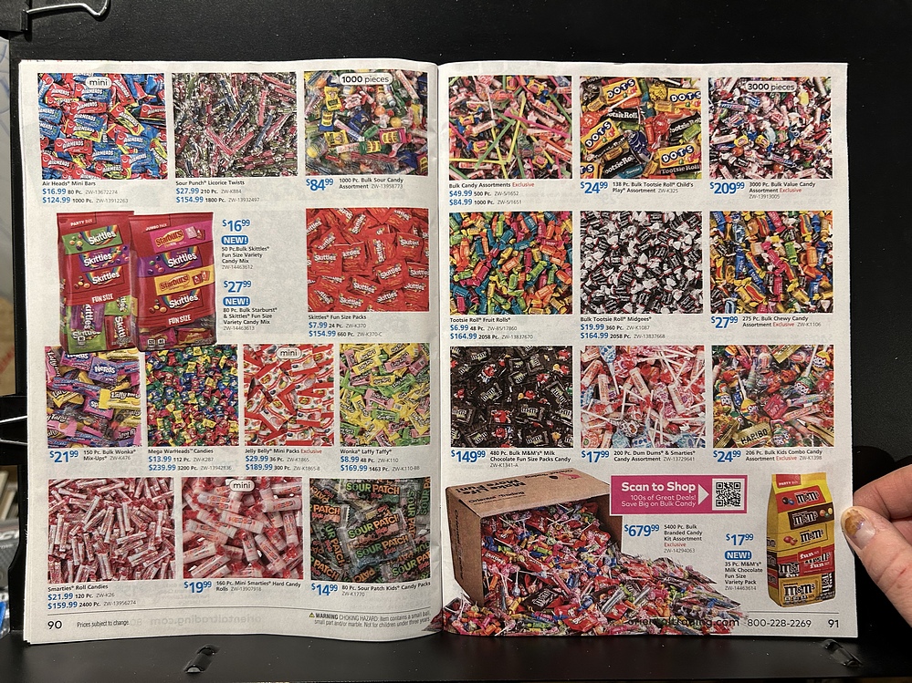 Oriental Trading, 2024 Halloween Catalog Parry Game Preserve