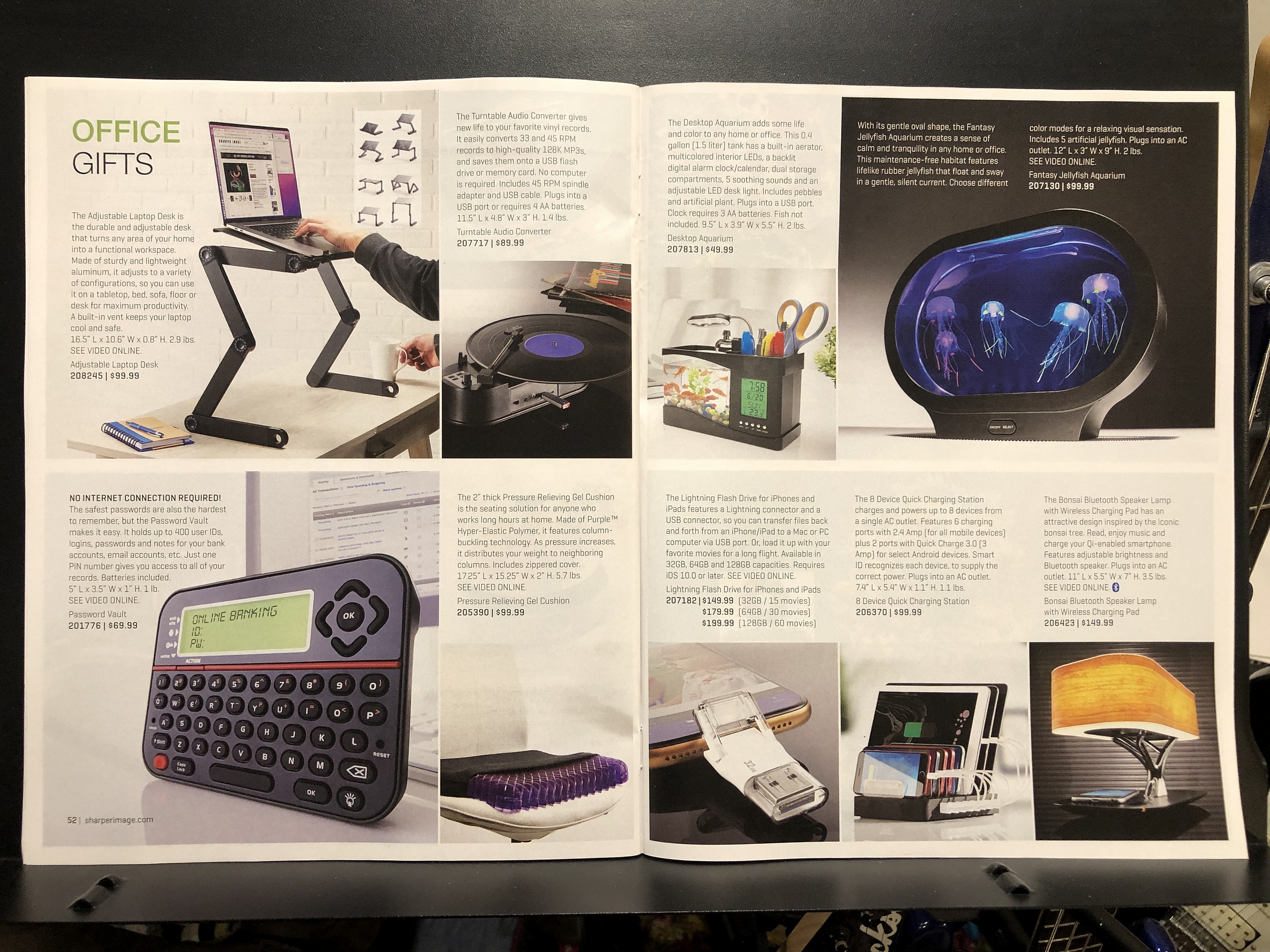 Sharper Image, 2022 Holiday Catalog Parry Game Preserve