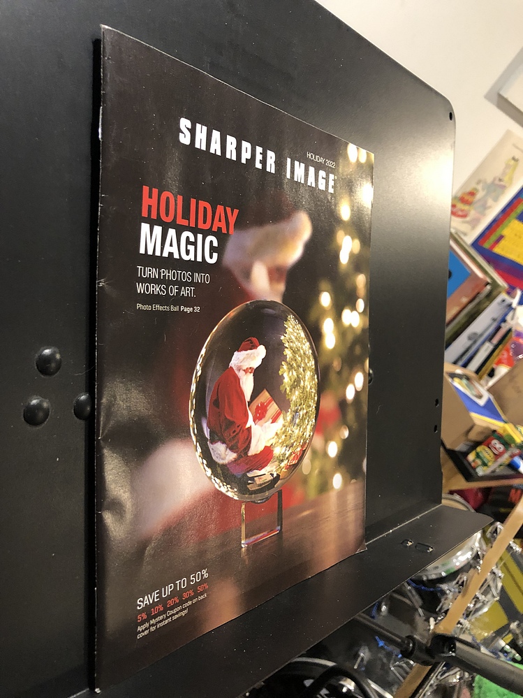 Sharper Image, 2022 Holiday Catalog Parry Game Preserve