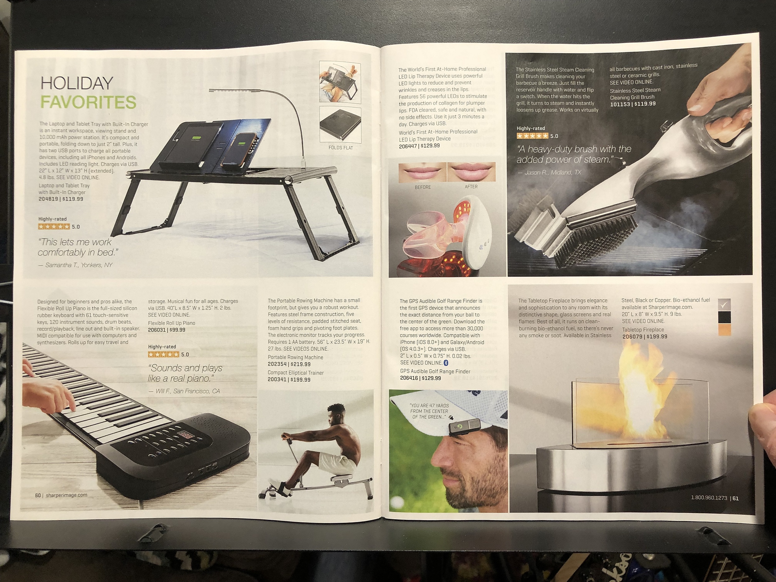 Sharper Image, 2022 Holiday Catalog Parry Game Preserve