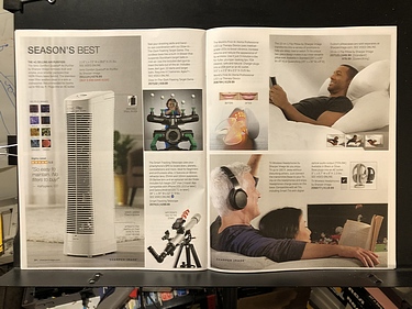 Sharper Image, 2023 Holiday Catalog