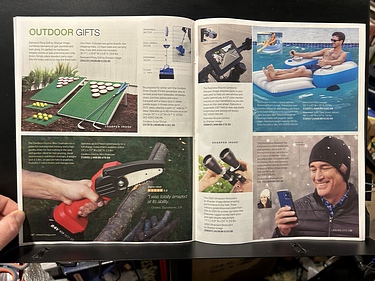 Sharper Image, 2024 Holiday Catalog