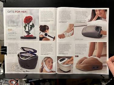 Sharper Image, 2024 Holiday Catalog