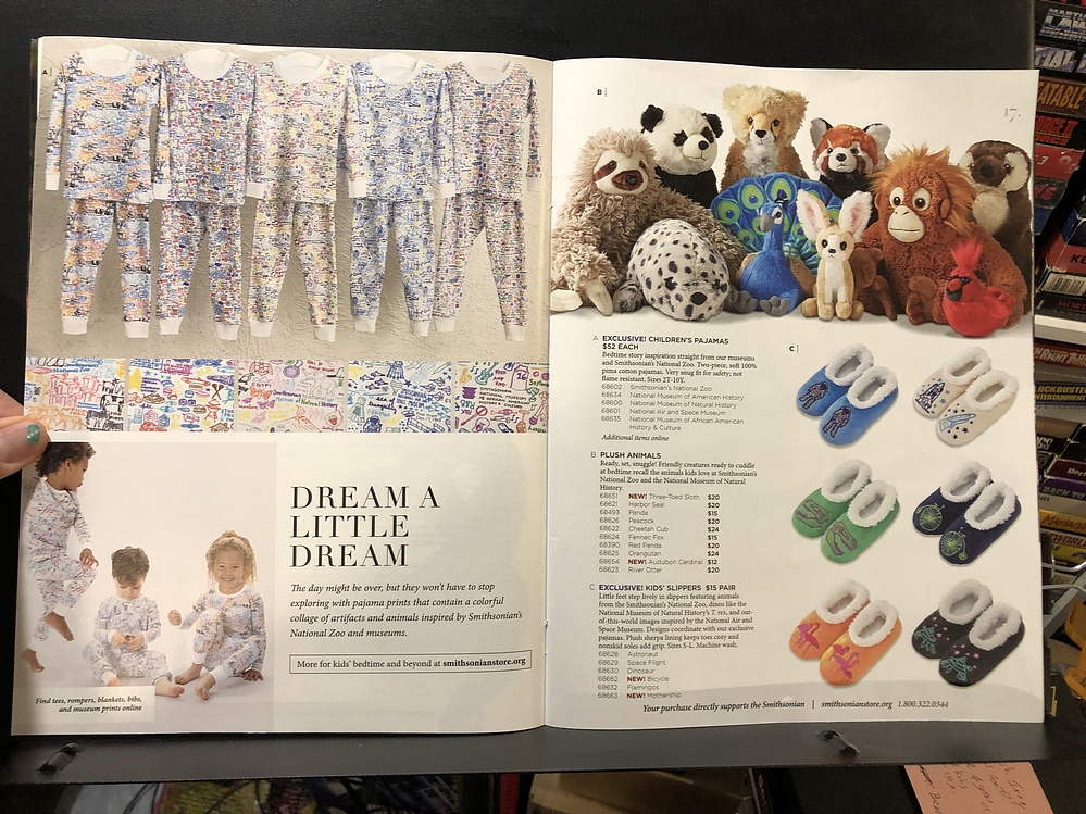 Smithsonian, 2023 Holiday Catalog Parry Game Preserve