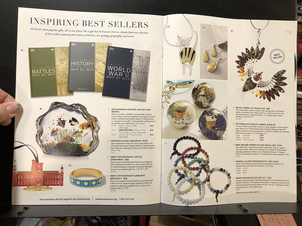 Smithsonian, 2023 Holiday Catalog Parry Game Preserve