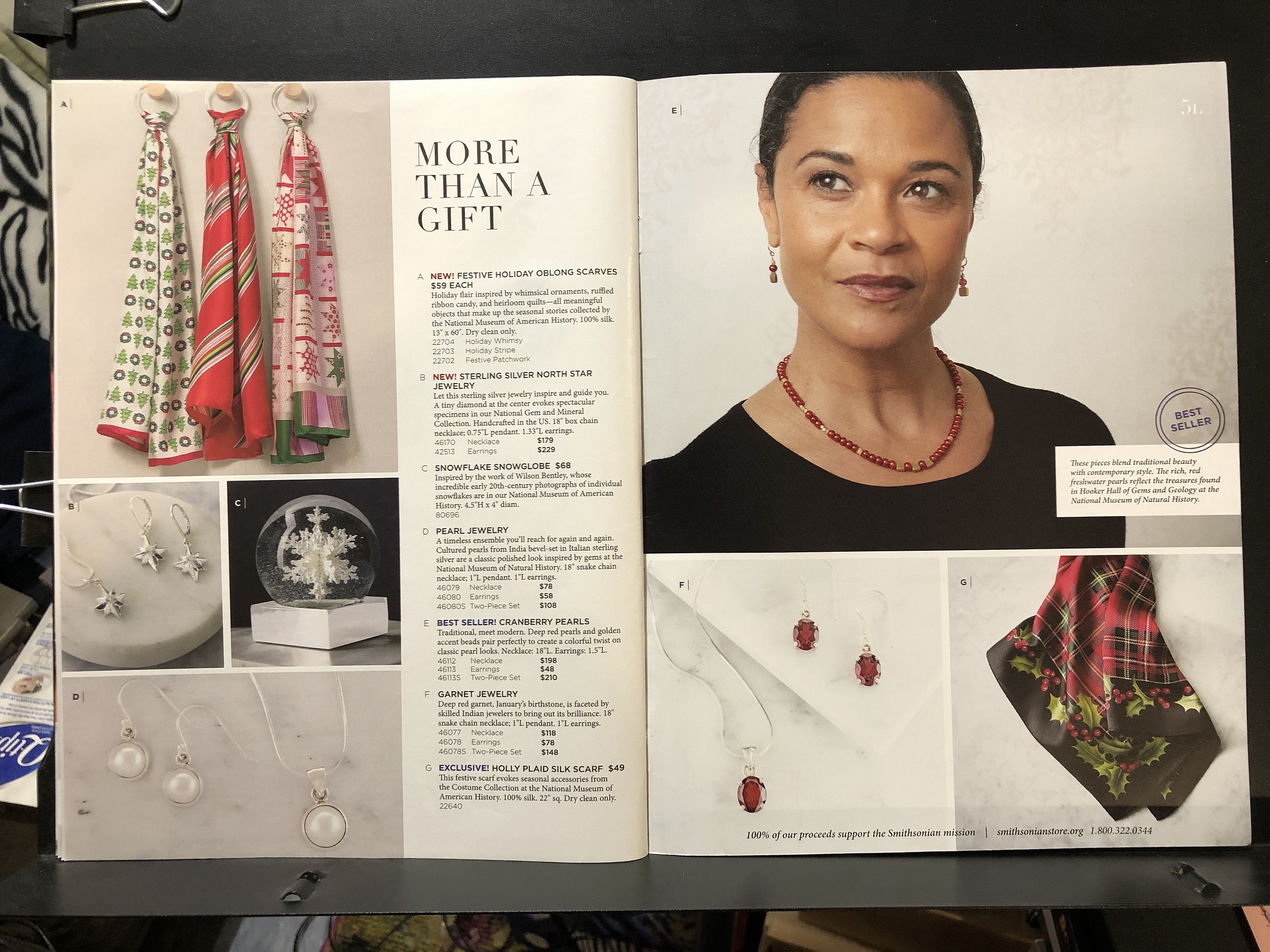 Smithsonian, 2023 Holiday Catalog Parry Game Preserve