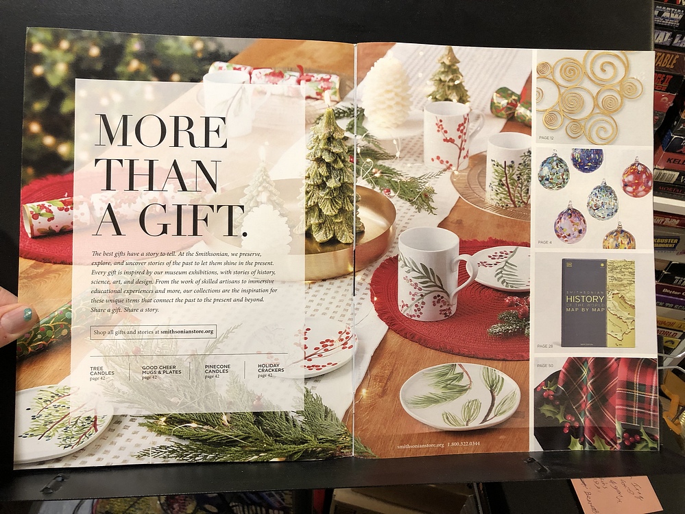 Smithsonian, 2023 Holiday Catalog Parry Game Preserve