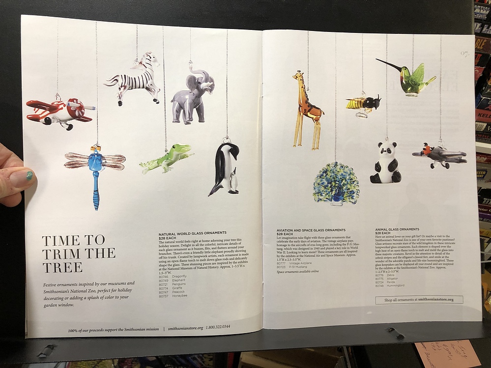 Smithsonian, 2023 Holiday Catalog Parry Game Preserve