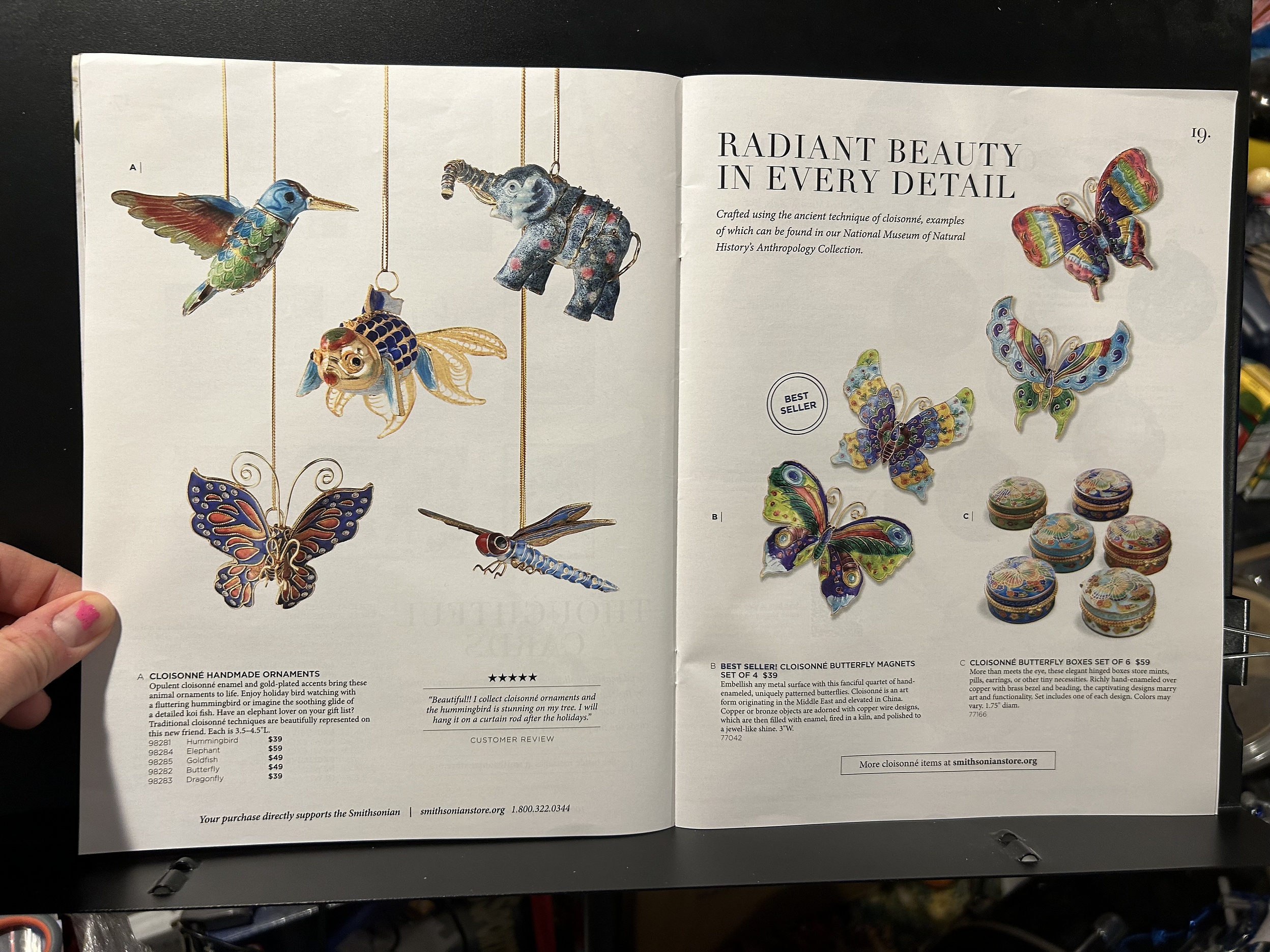 Smithsonian, 2024 Holiday Catalog Parry Game Preserve