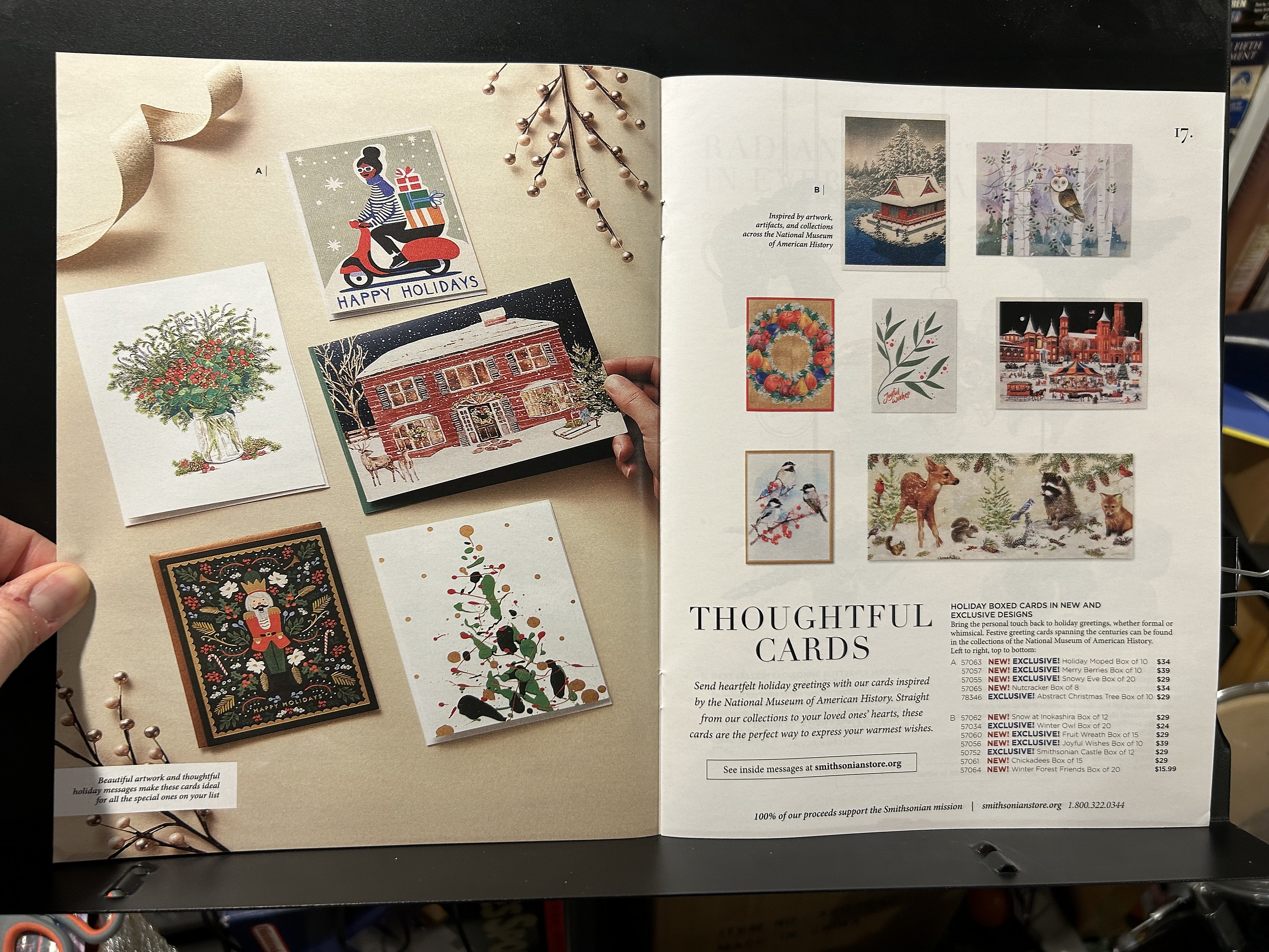 Smithsonian, 2024 Holiday Catalog Parry Game Preserve