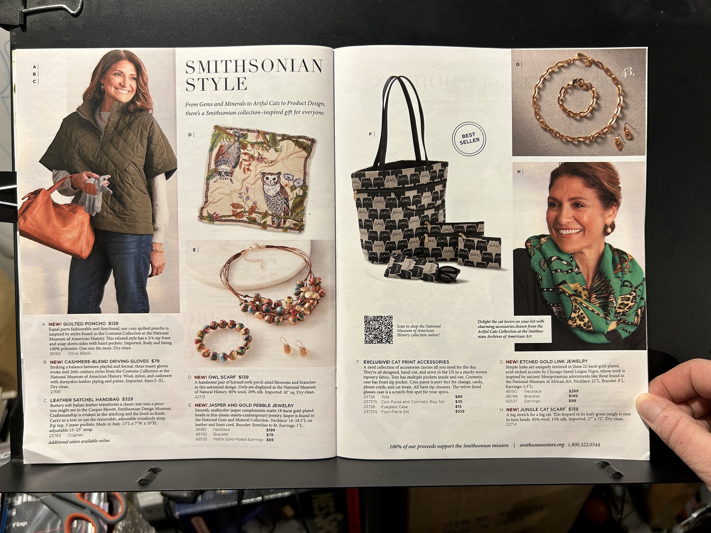 Smithsonian, 2024 Holiday Catalog Parry Game Preserve