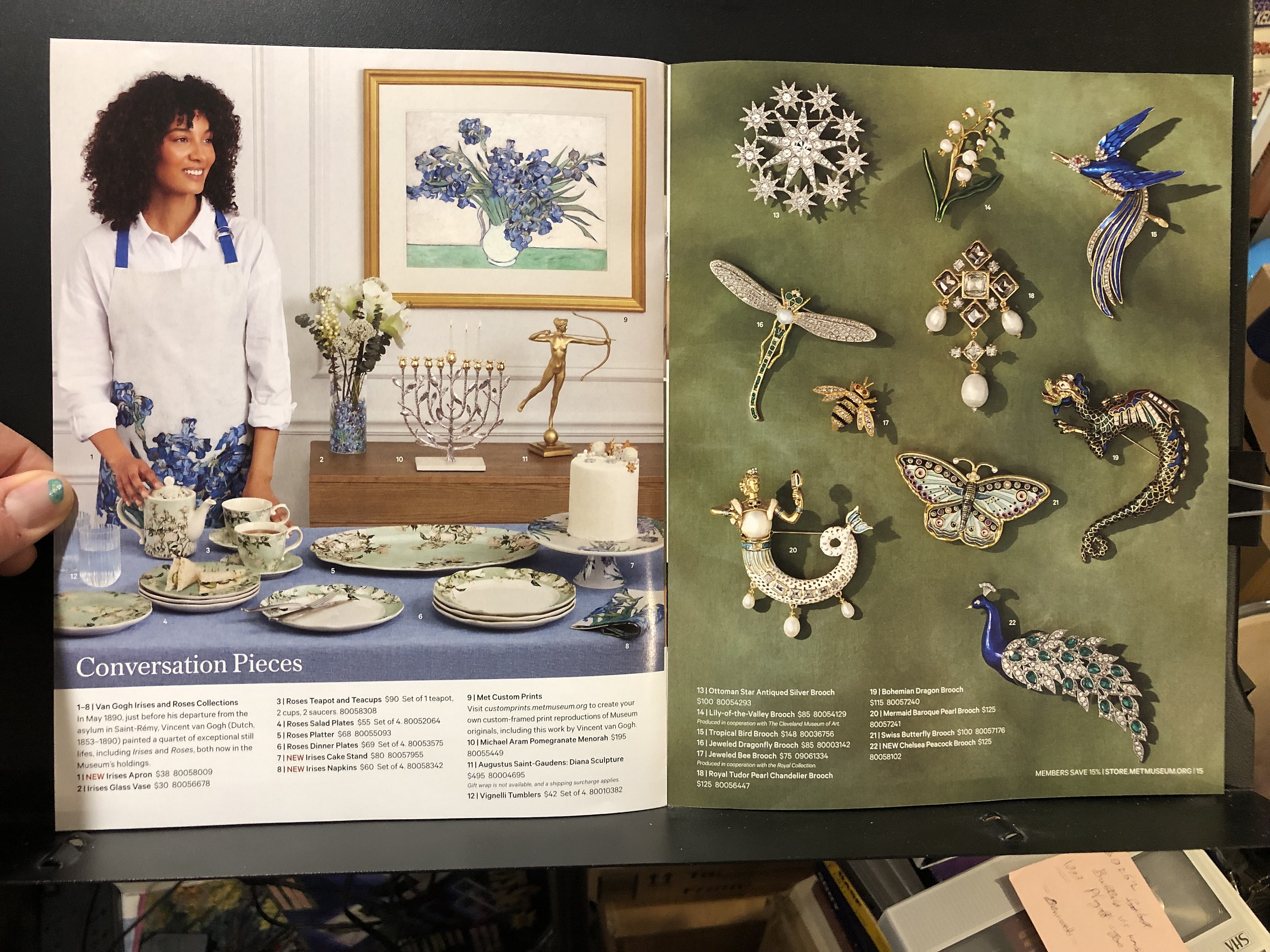 The Met Store, 2023 Holiday Catalog Parry Game Preserve