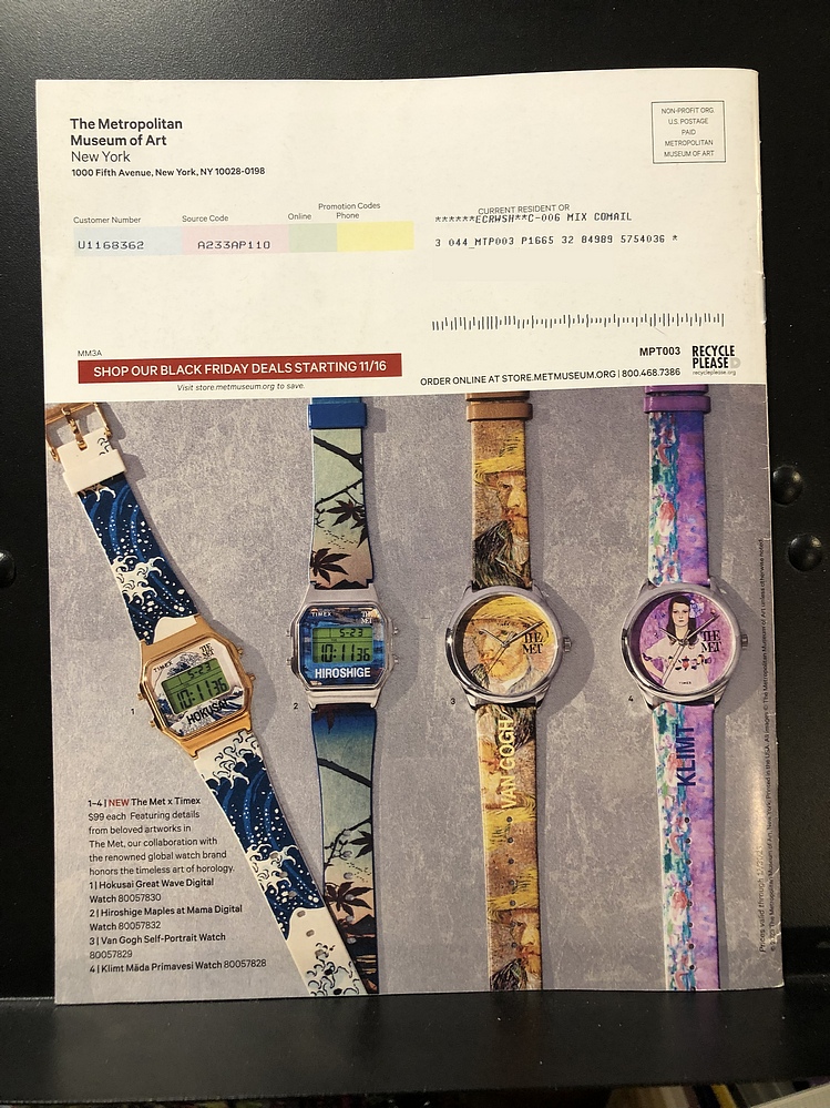 The Met Store, 2023 Holiday Catalog Parry Game Preserve