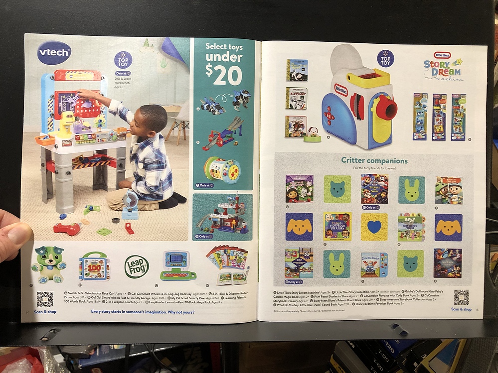 Walmart, 2023 Holiday Catalog Parry Game Preserve