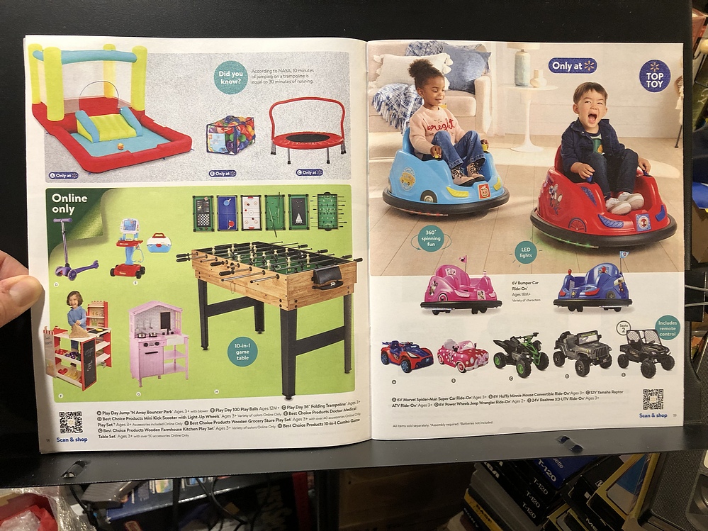 Walmart, 2023 Holiday Catalog Parry Game Preserve