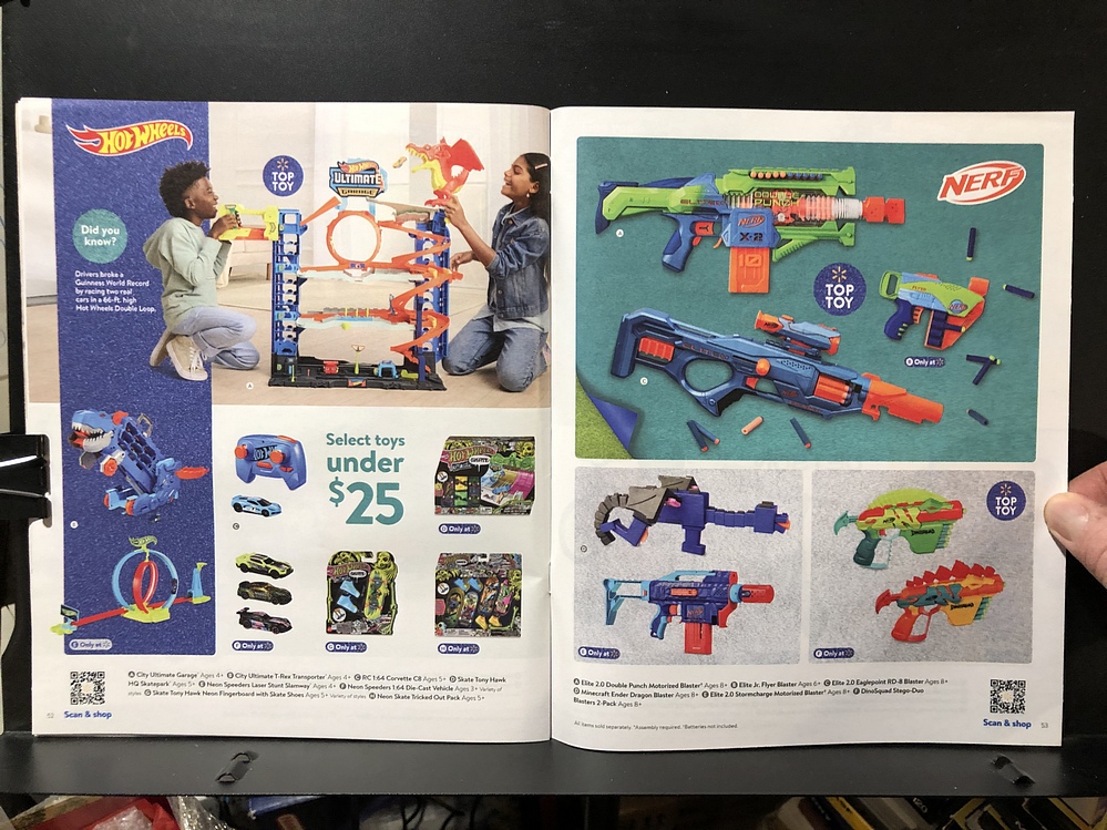 Walmart, 2023 Holiday Catalog Parry Game Preserve