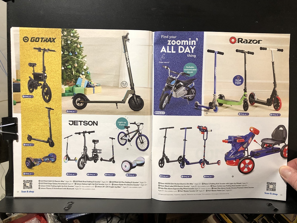 Walmart, 2023 Holiday Catalog Parry Game Preserve