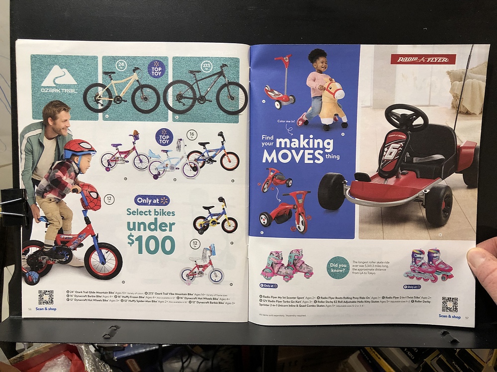 Walmart, 2023 Holiday Catalog Parry Game Preserve