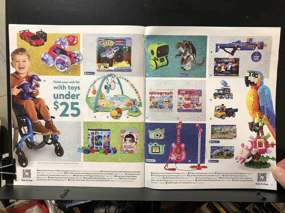 Walmart, 2023 Holiday Catalog Parry Game Preserve