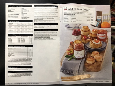 Wolferman's Bakery, Holiday 2023 Catalog