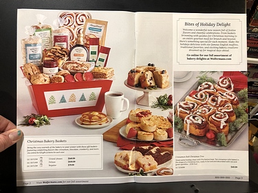 Wolferman's Bakery, Holiday 2023 Catalog