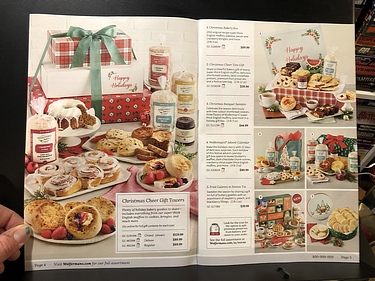 Wolferman's Bakery, Holiday 2023 Catalog