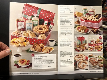 Wolferman's Bakery, Holiday 2023 Catalog