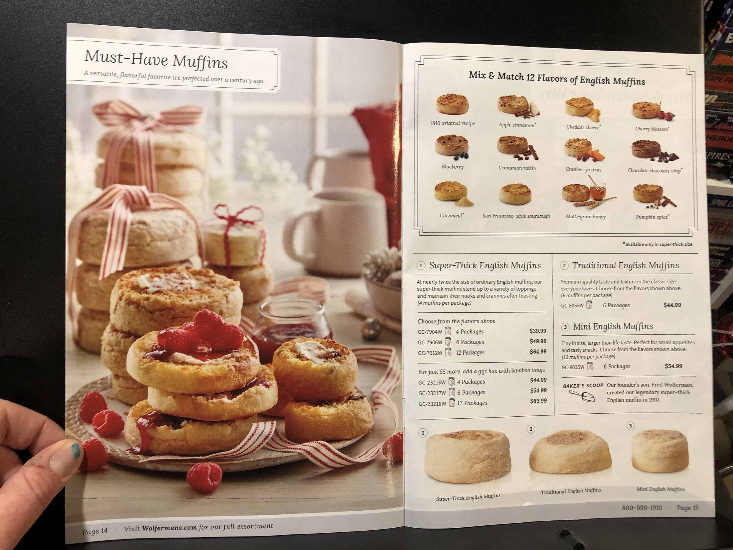 Wolferman's Bakery, Holiday 2023 Catalog Parry Game Preserve