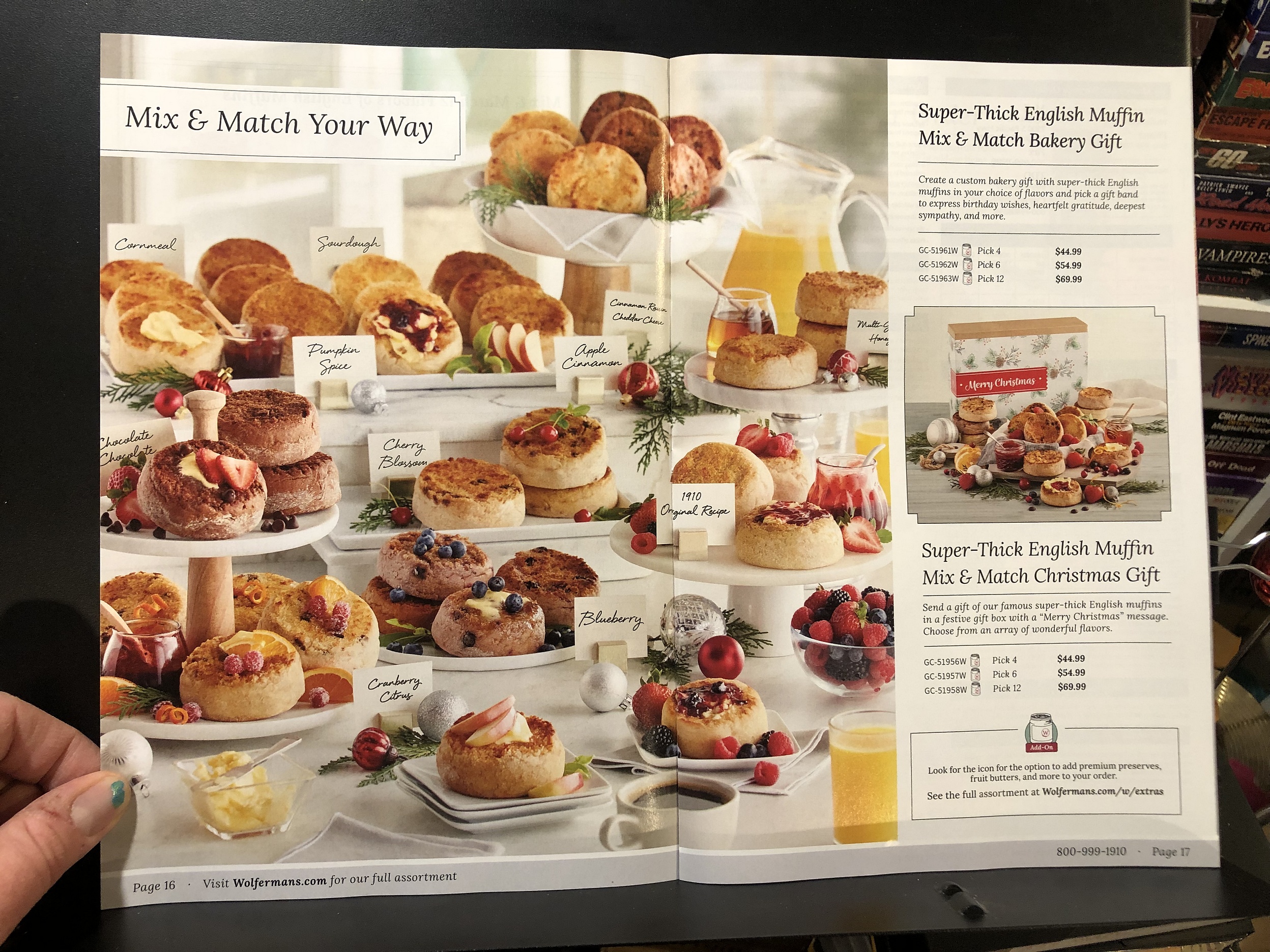 Wolferman's Bakery, Holiday 2023 Catalog Parry Game Preserve