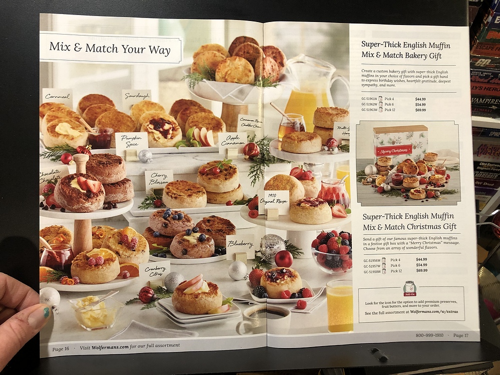 Wolferman's Bakery, Holiday 2023 Catalog Parry Game Preserve