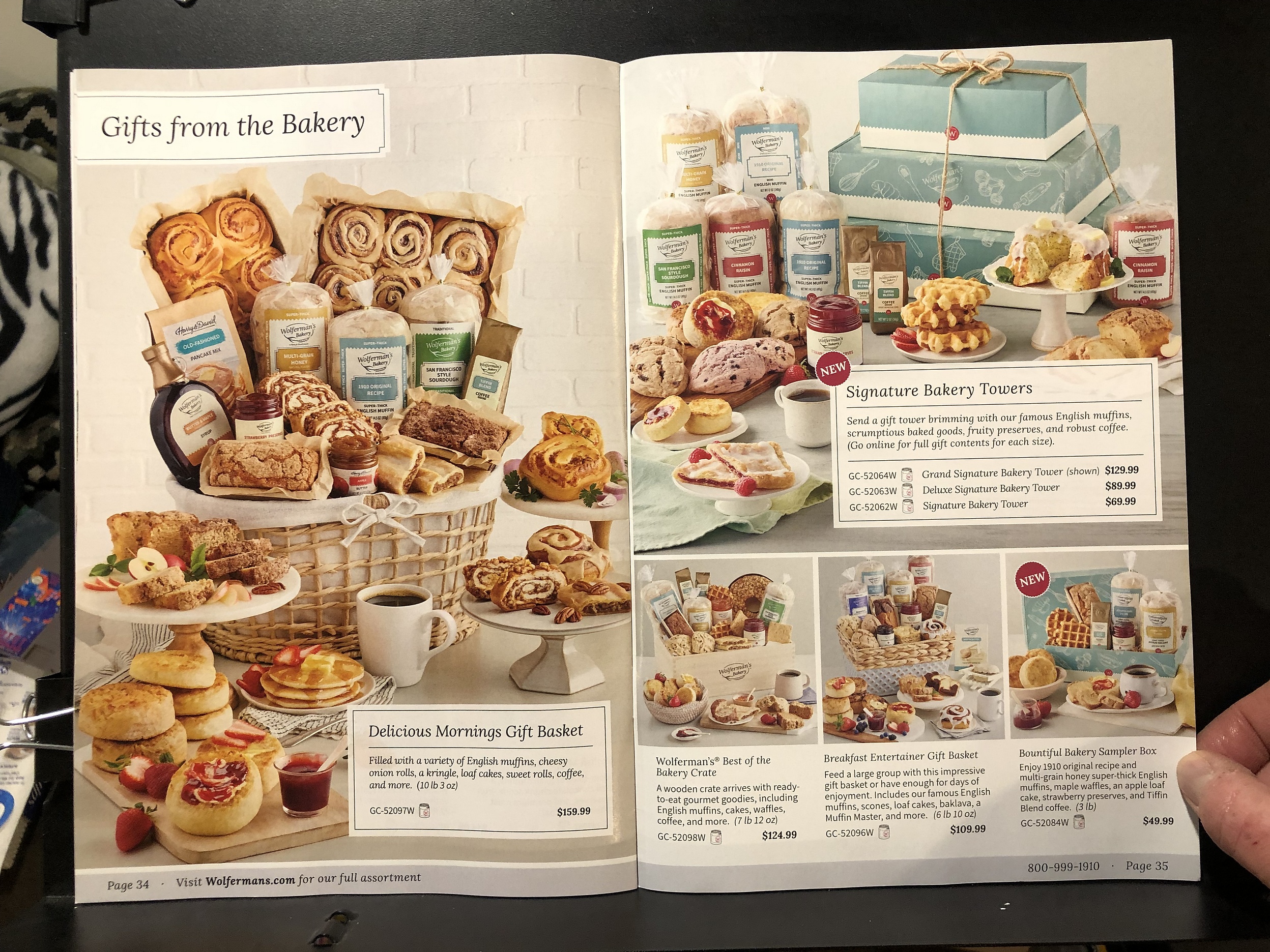 Wolferman's Bakery, Holiday 2023 Catalog Parry Game Preserve