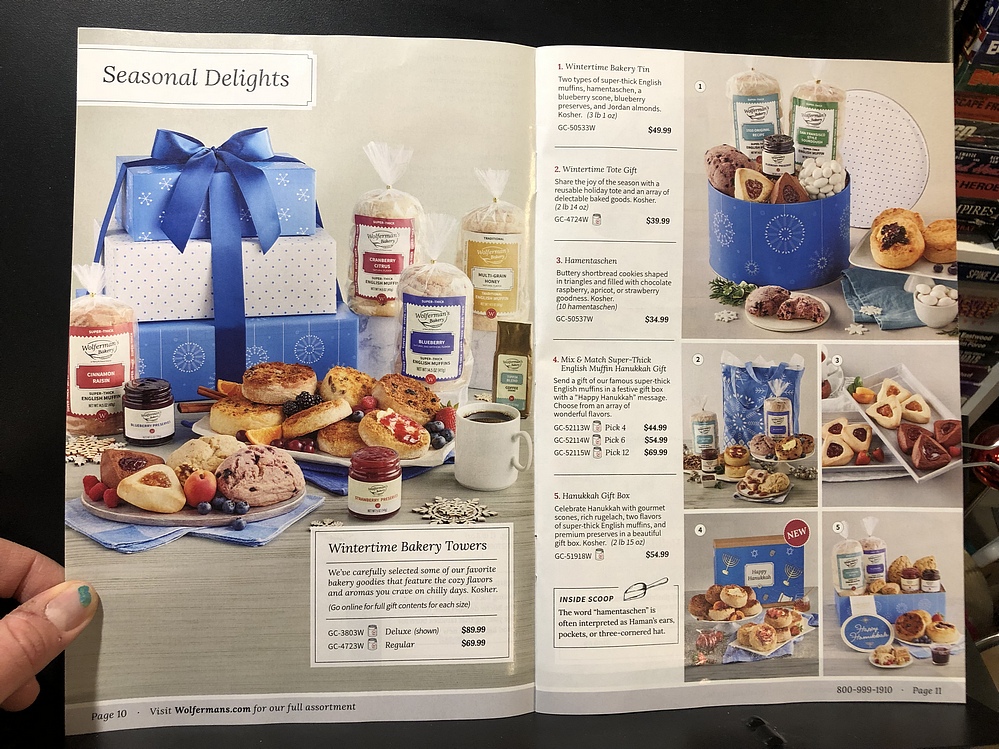 Wolferman's Bakery, Holiday 2023 Catalog Parry Game Preserve