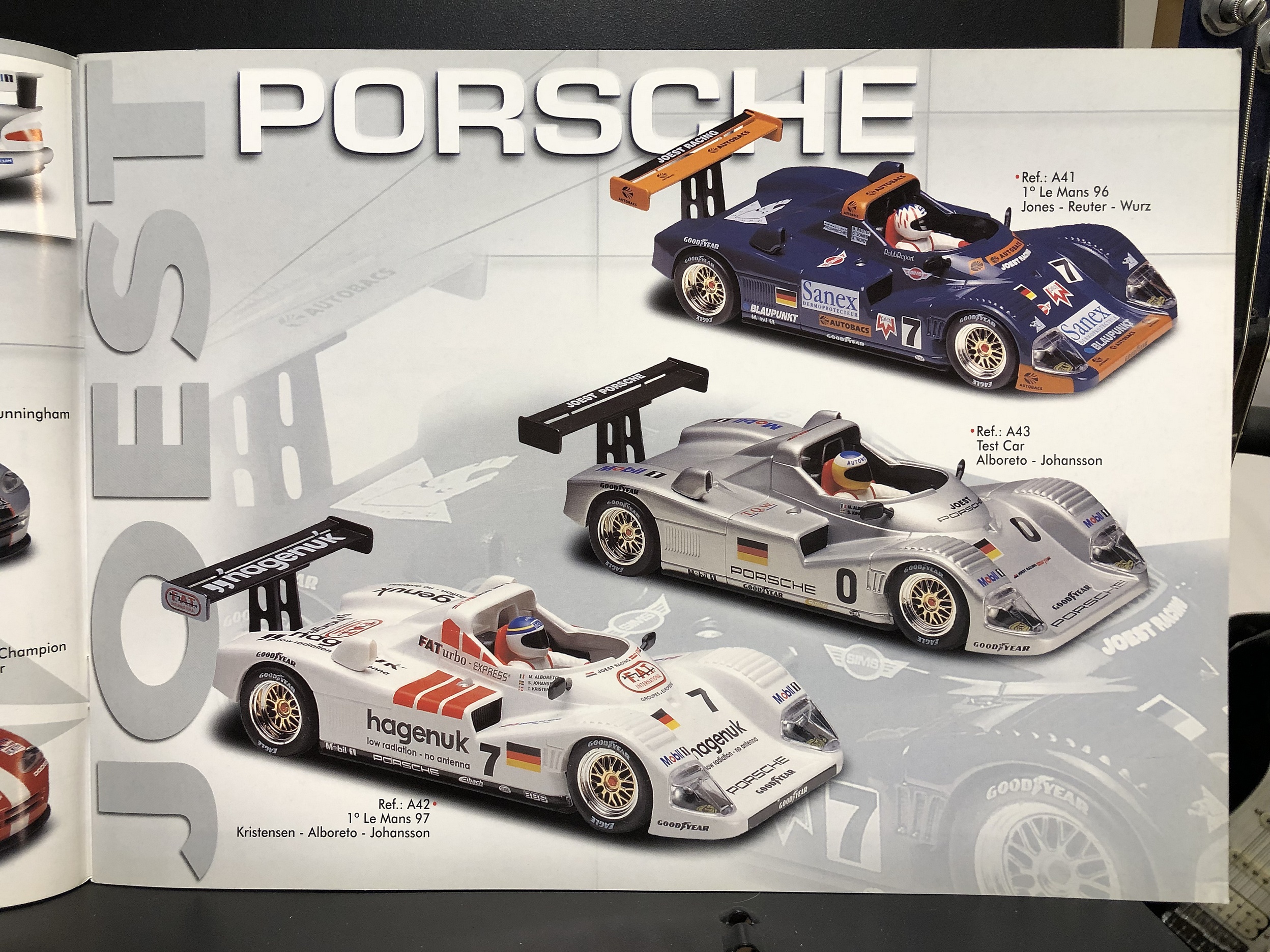 FLY Car Model, 2000 Hobby Catalog - Parry Game Preserve