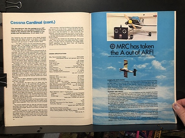 Hobby Catalogs: MRC (Model Rectifier Corporation) - Model Aircraft Products, 1977 Hobby Catalog