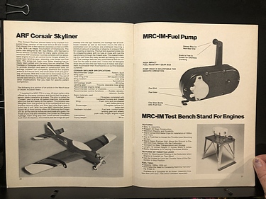 Hobby Catalogs: MRC (Model Rectifier Corporation) - Model Aircraft Products, 1977 Hobby Catalog