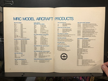 Hobby Catalogs: MRC (Model Rectifier Corporation) - Model Aircraft Products, 1977 Hobby Catalog