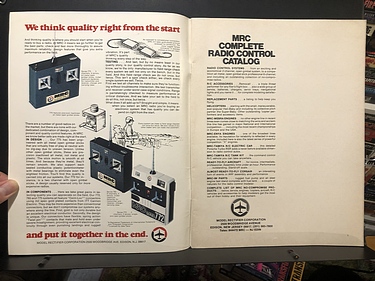 Hobby Catalogs: MRC (Model Rectifier Corporation) - Model Aircraft Products, 1977 Hobby Catalog