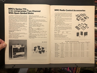 Hobby Catalogs: MRC (Model Rectifier Corporation) - Model Aircraft Products, 1977 Hobby Catalog