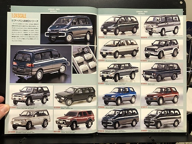 Hobby Catalogs: Aoshima, 1996 Hobby Catalog