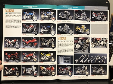 Hobby Catalogs: Aoshima, 1996 Hobby Catalog