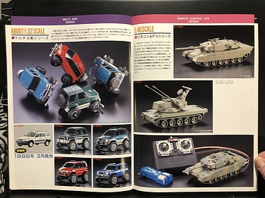 Hobby Catalogs: Aoshima, 1996 Hobby Catalog