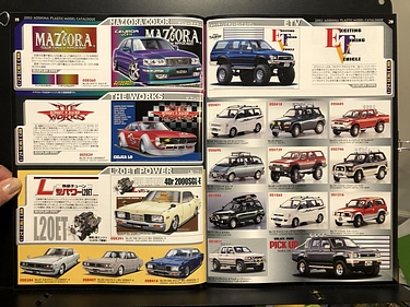 Hobby Catalogs: Aoshima, 2002 Hobby Catalog