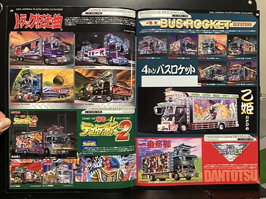 Hobby Catalogs: Aoshima, 2002 Hobby Catalog